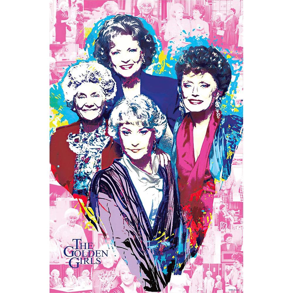 Quebra-cabeça Toynk The Golden Girls 1000 peças para crianças/adultos