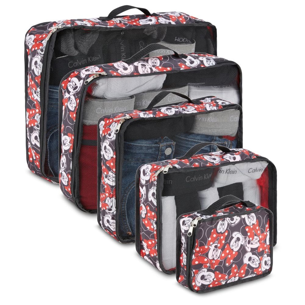 Pacote Cubes Disney Minnie Mickey Stitch, conjunto de 5 peças