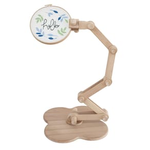 Suporte de argola bordado Lampstop Rotated Cross Stitch