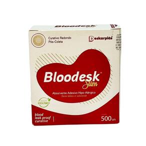 Curativo Pós Coleta Bloodesk Deskarplas Adulto Slim