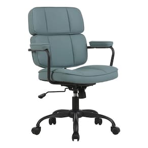 Cadeira Poltrona Escritorio Giratoria Celeste Cube Ate 120kg