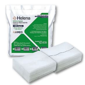 Compressa Campo Operatório Helena 45cm x 50cm Algodão