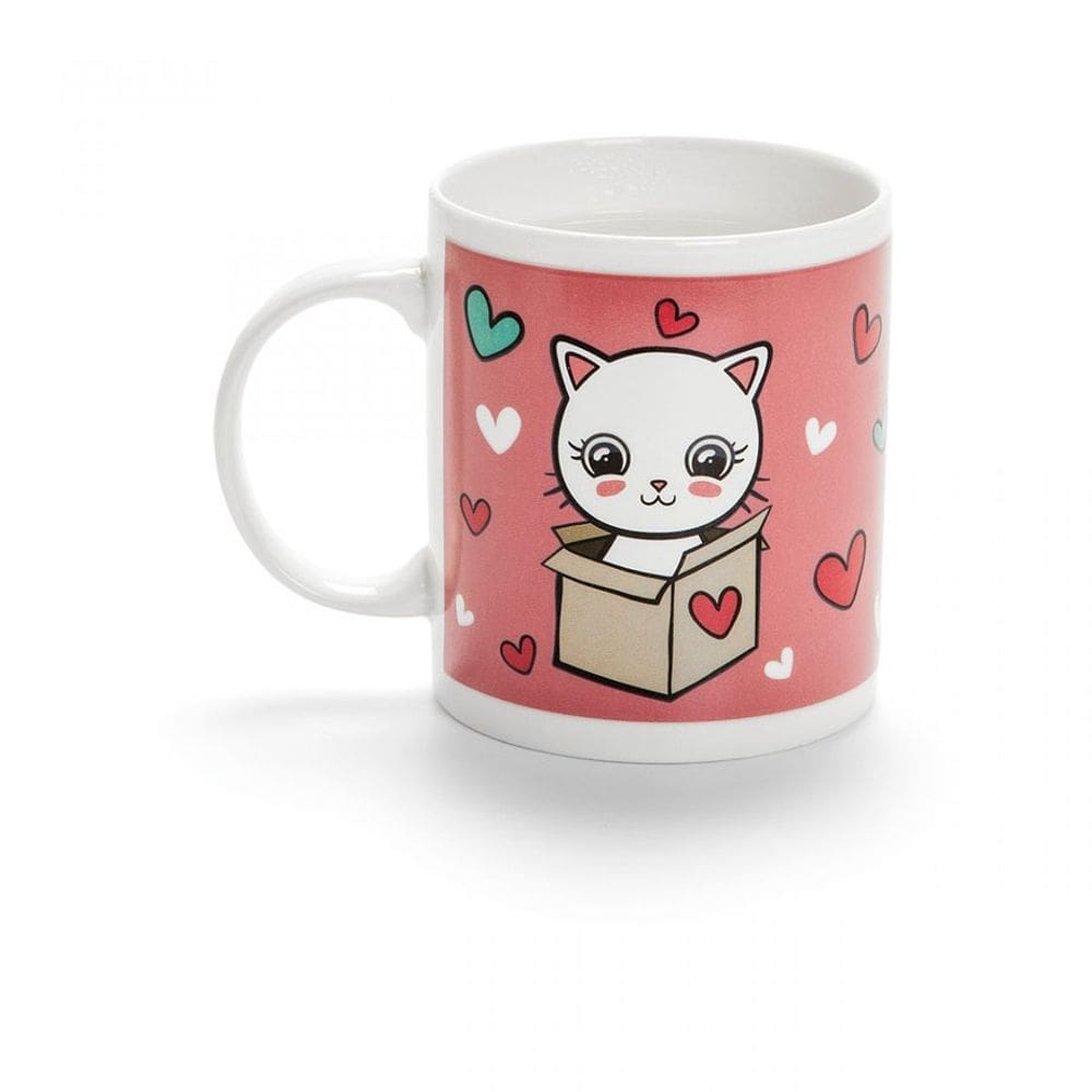 Caneca Termossensível Cat Love