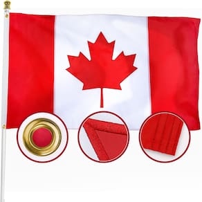 Bandeira: XIFAN, Canadá, Canadá, 3 x 5 pés, nylon bordado 210D
