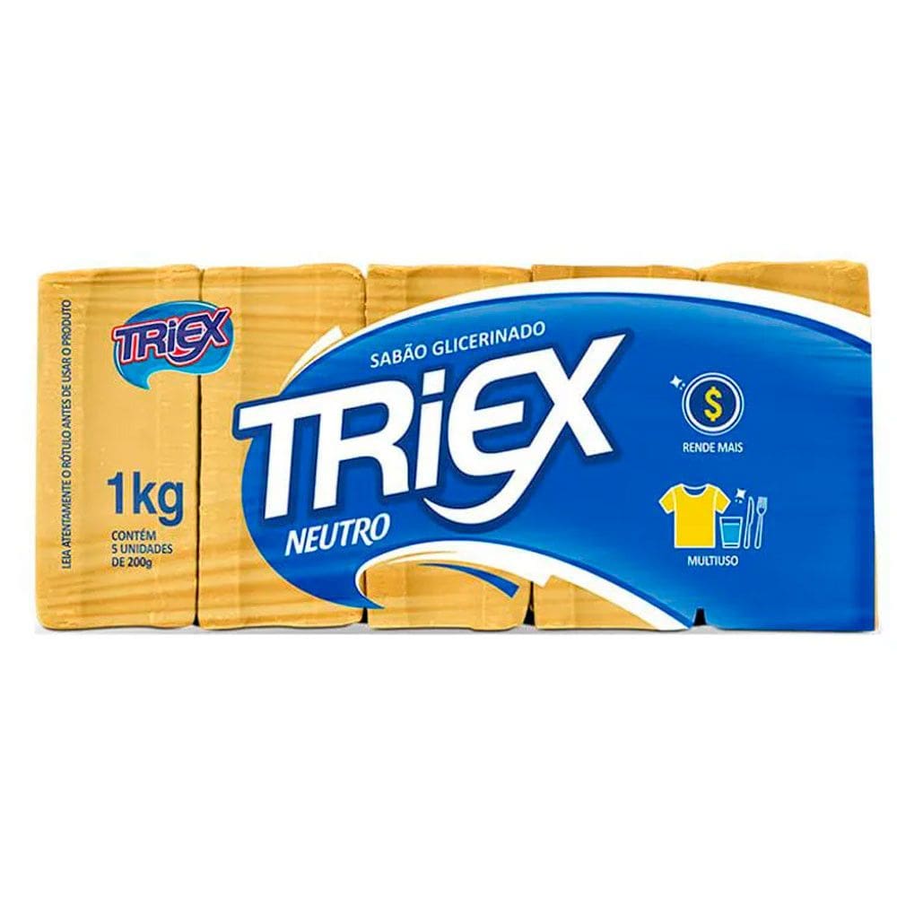 Kit Sabão em Barra Neutro 200g 3un Triex
