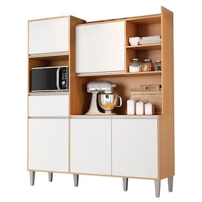 Cozinha Compacta Isabel 5 Portas e 1 Gaveta - AJL Móveis