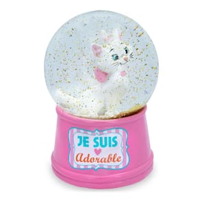 Globo de neve prateado Buffalo Disney Aristocats Marie 15cm