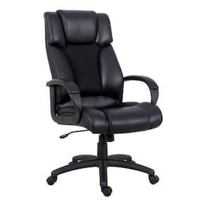 Cadeira Escritorio Presidente Ultra Confort Black Ate 150kg
