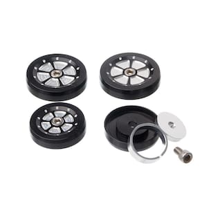 Tampa Decorativa Quadro Moto X  Par  Kaw-Ninj250R Preta