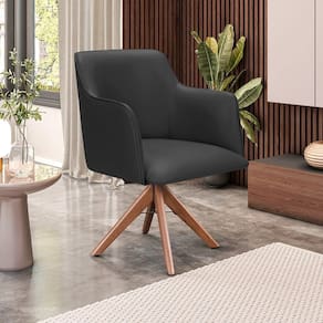 Cadeira para Sala de Estar Marquesa Preto