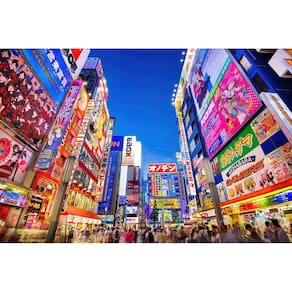 Quebra-cabeça Toynk Evening em Akihabara, Japão, 1000 peças