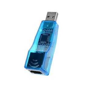 Placa De Rede Usb Externa Rj45 Adaptador Lan Ethernet 10/100 Homologação: 39561708891