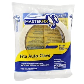 Fita Adesiva Para Autoclave 19 X 30 - Masterfix