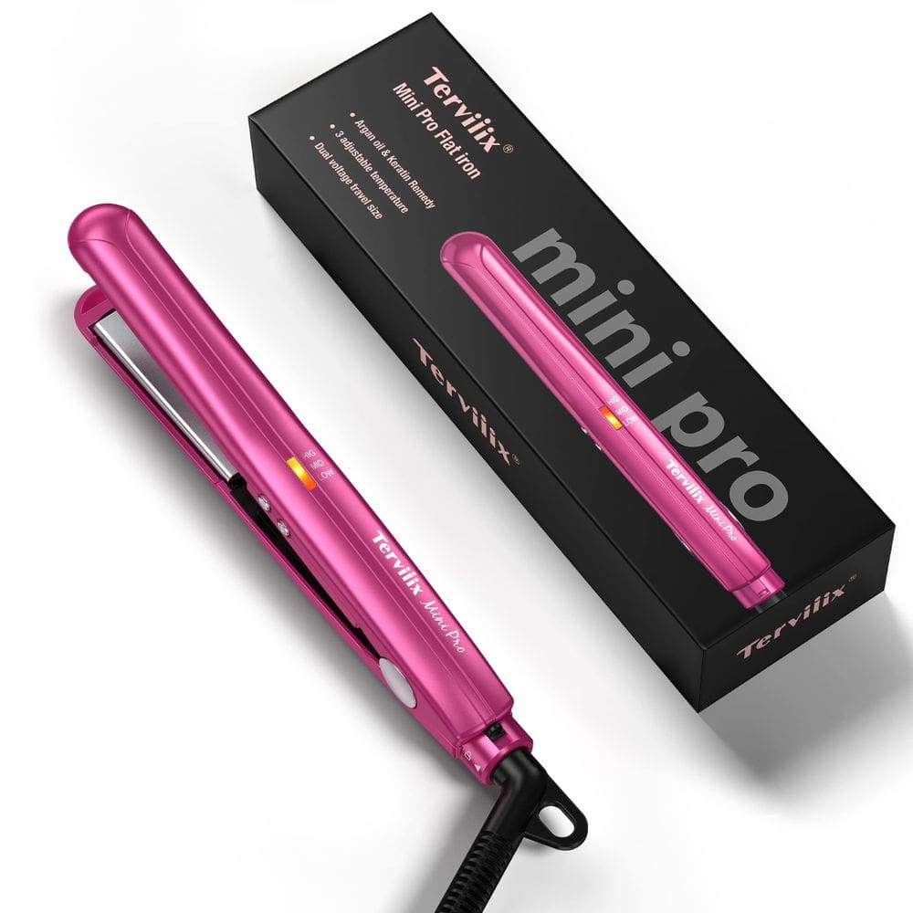 Mini chapinha Terviiix de temperatura ajustável rosa