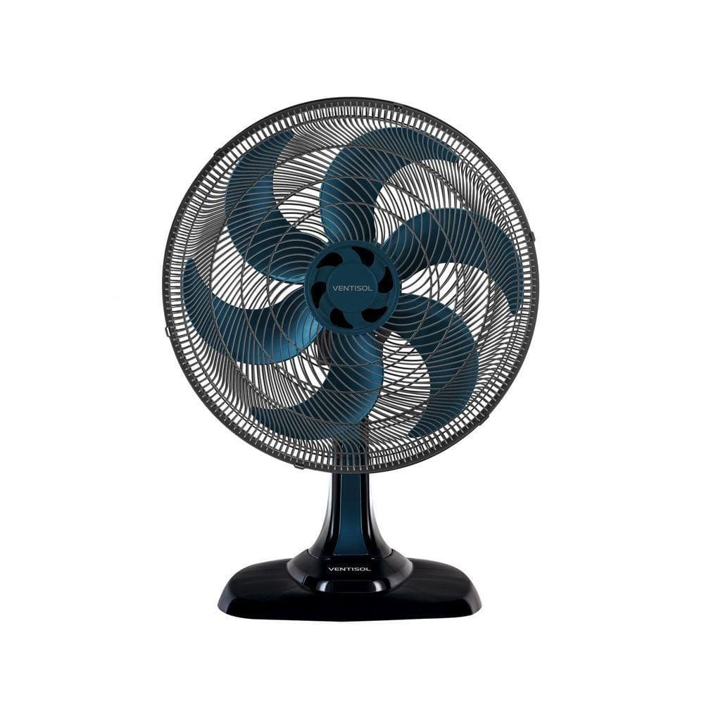 Ventilador De Mesa Ventisol Turbo 6 50cm Azul 127V