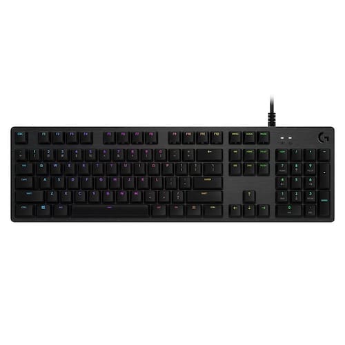 Imagem do produto Teclado Mecânico Gamer com fio Logitech G512 Carbon Switch Brown Tactile em Casas Bahia