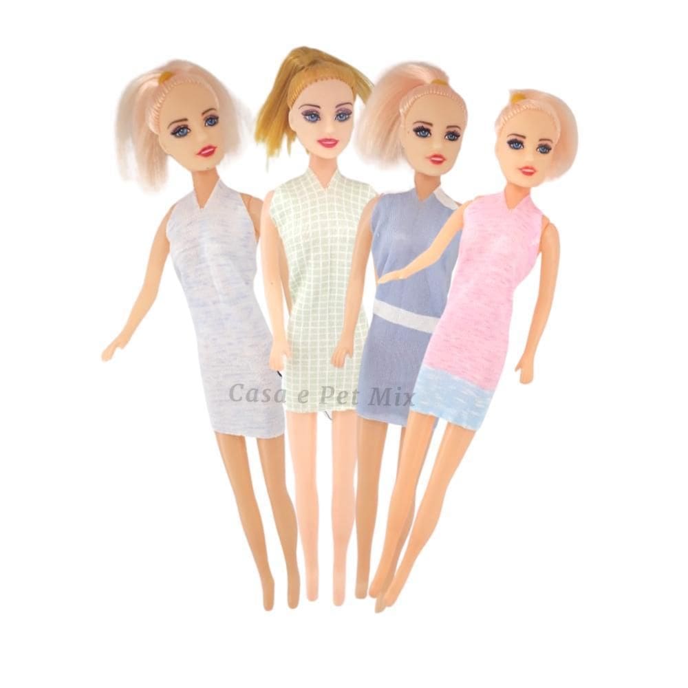 Kit 2 Bonequinhas Amy Pop Brinquedo Infantil Boneca Barato