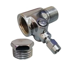 Adaptador 1/2 Com Registro Purificador Água Soft Com Tampão