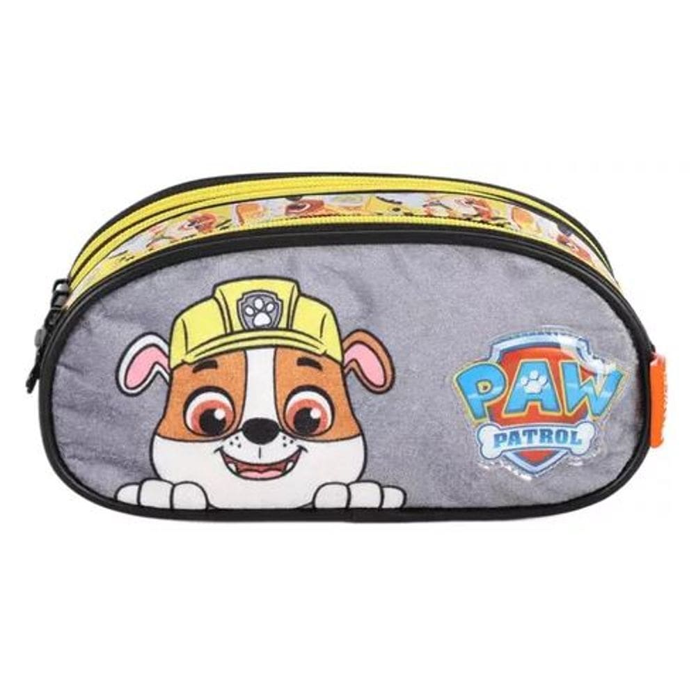 Estojo Escolar Triplo Patrulha Canina