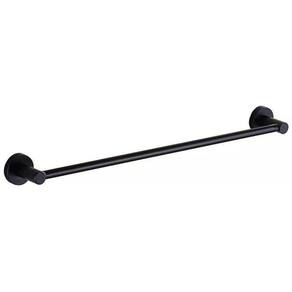 Suporte Porta Tolha Banheiro Toalheiro Preto Premium