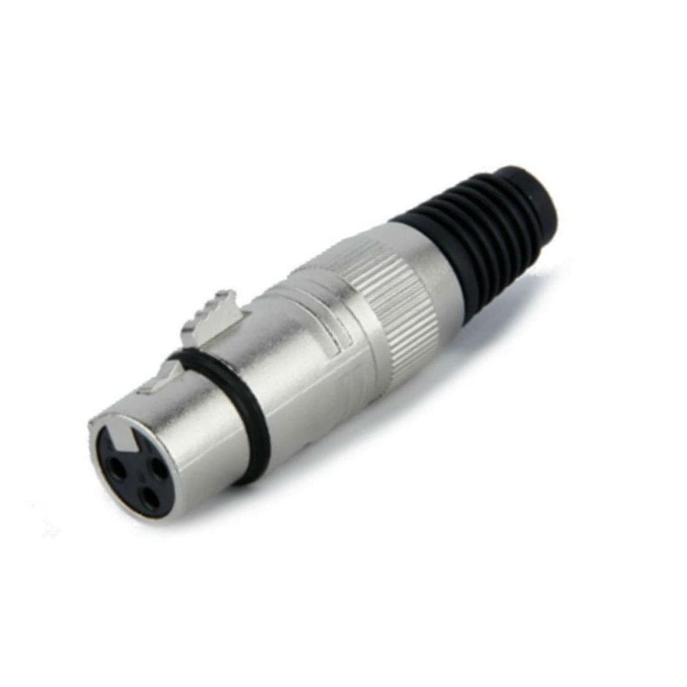 Kit 30 Plug Hjh Xlr Canon Femea Hx084