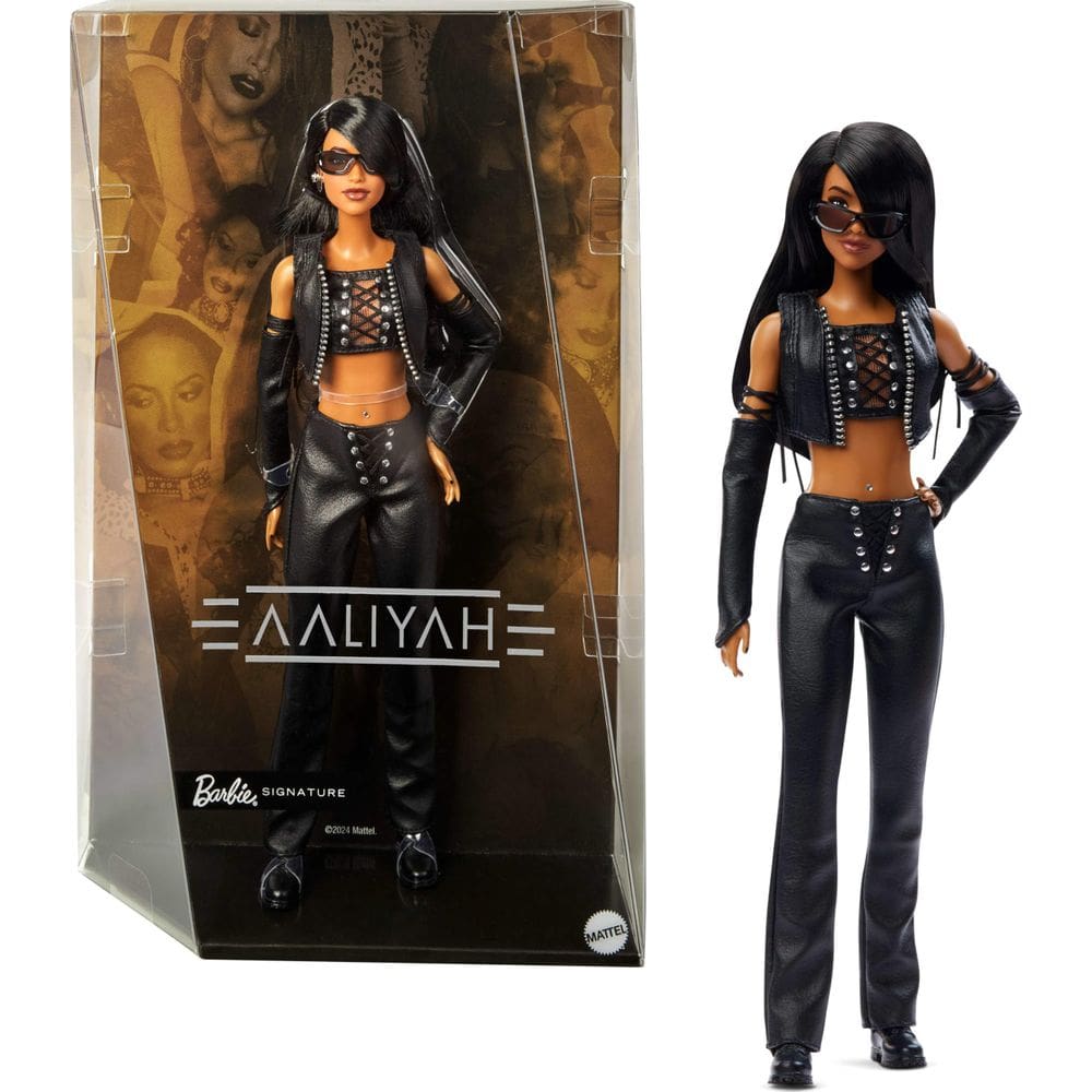 Boneca colecionável Barbie Signature Aaliyah 11,5 com roupa