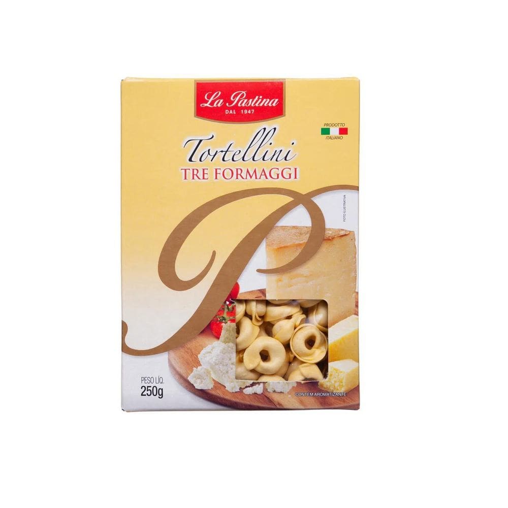 Tortellini Três Queijos Italiano La Pastina 250G