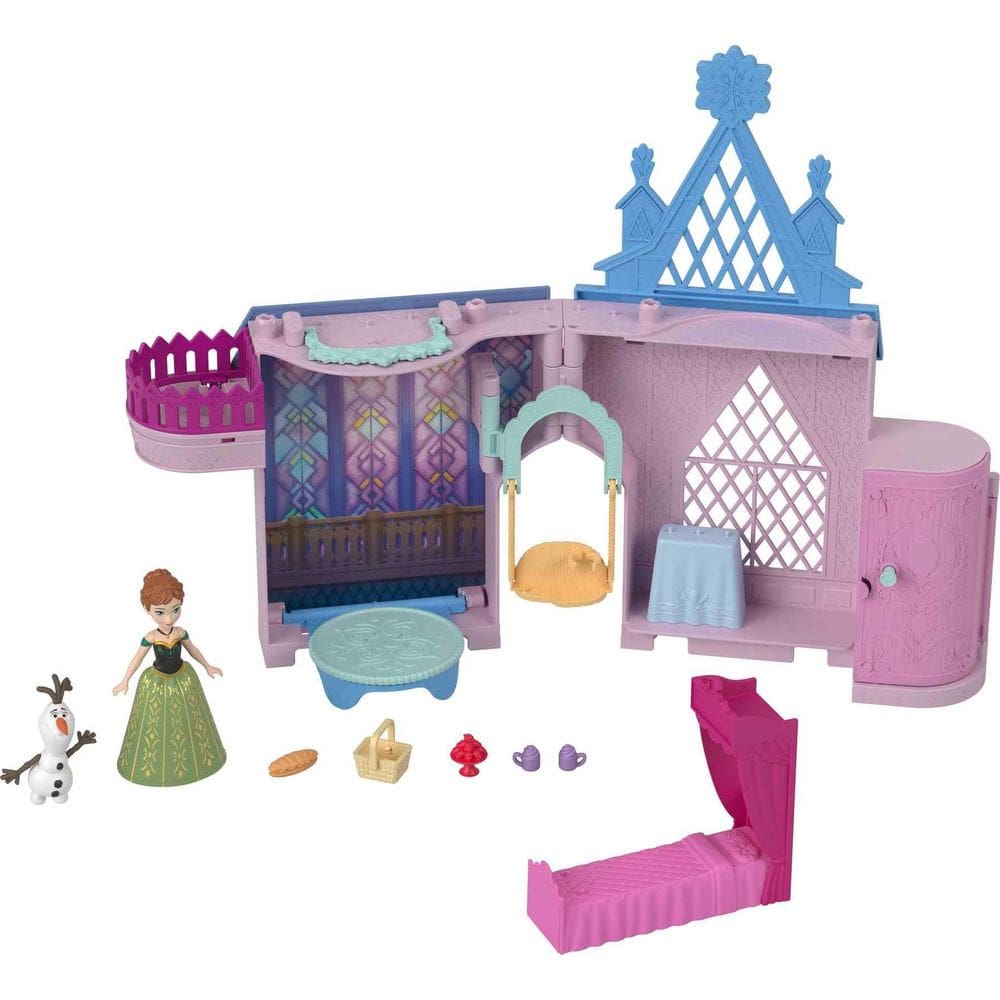 Brinquedo Mattel Disney Frozen Storytime Stackers Anna`s Castle