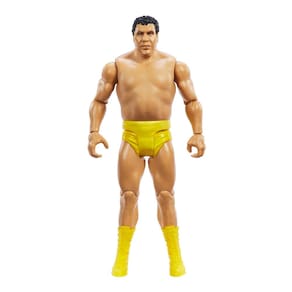 Boneco de ação Mattel WWE WrestleMania Andre the Giant de 6 polegadas
