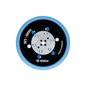 Almofada de lixar BOSCH RSM5046 Hard Hook and Loop de 12,7 cm com vários furos