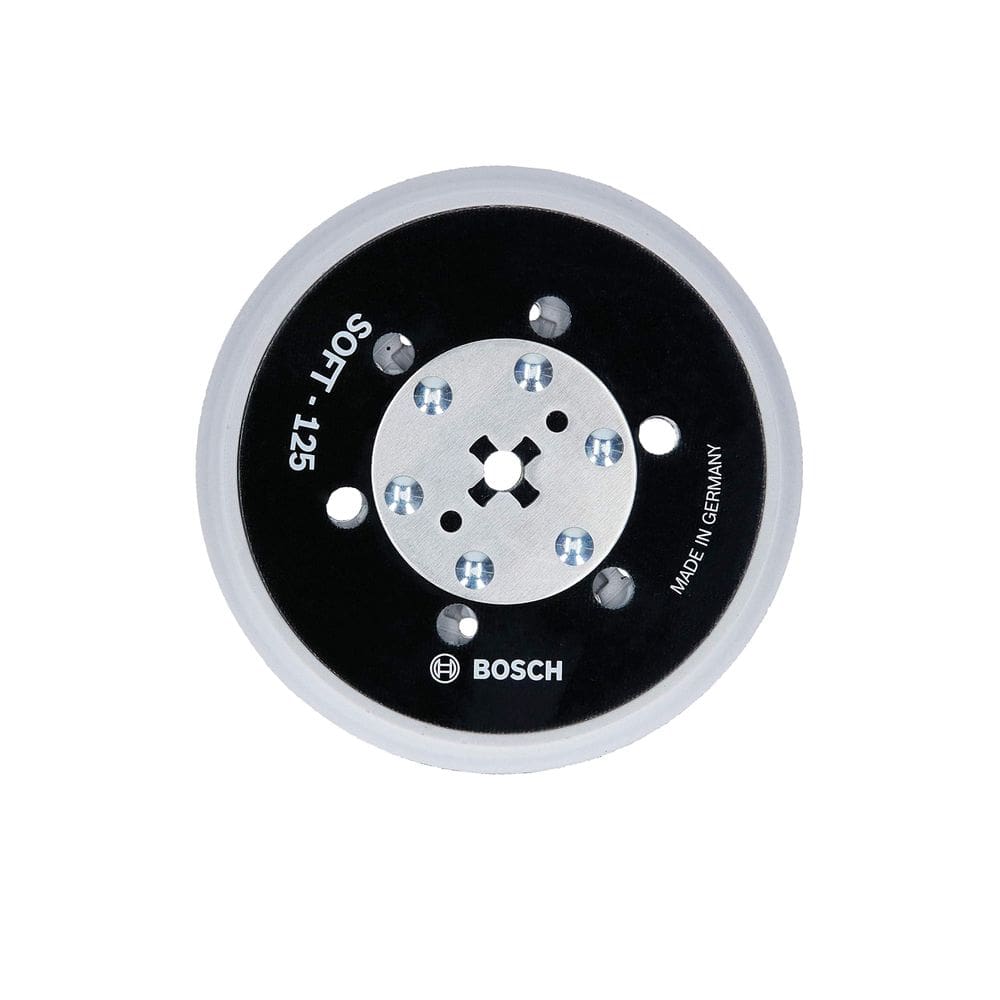 Almofada de lixar BOSCH RSM5044 Soft Hook and Loop de 12,7 cm com vários orifícios