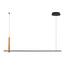 Lustre Pendente Taschibra Manila Led Bivolt Preto 3000k Luz Amarela 15051074