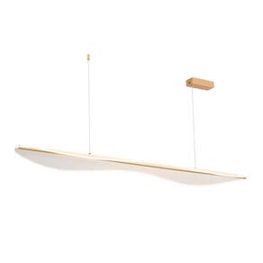 Lustre Pendente Skylight Paiper 4076 Led Bivolt Dourado / Transparente Sky-4076