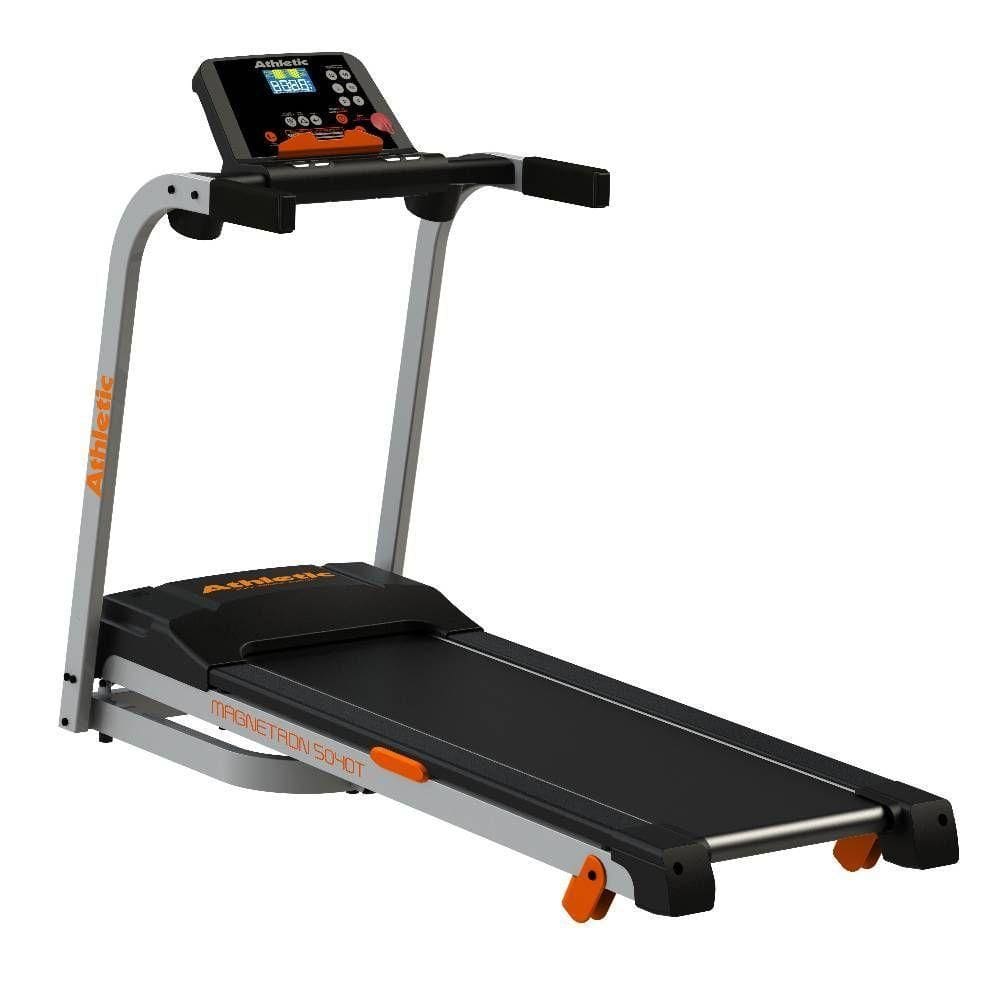 Esteira Athletic Magnetron 5040T até 130 kg Bivolt Cinza