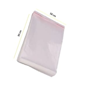 Saquinho 18x30 Aba Adesivo Sacola Saco Adesivado 500 Unidades