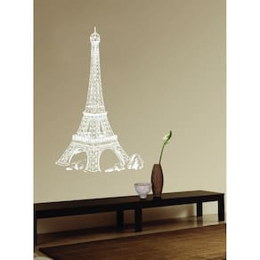 Adesivo Decorativo De Parede Torre Eiffel Cidade De Paris