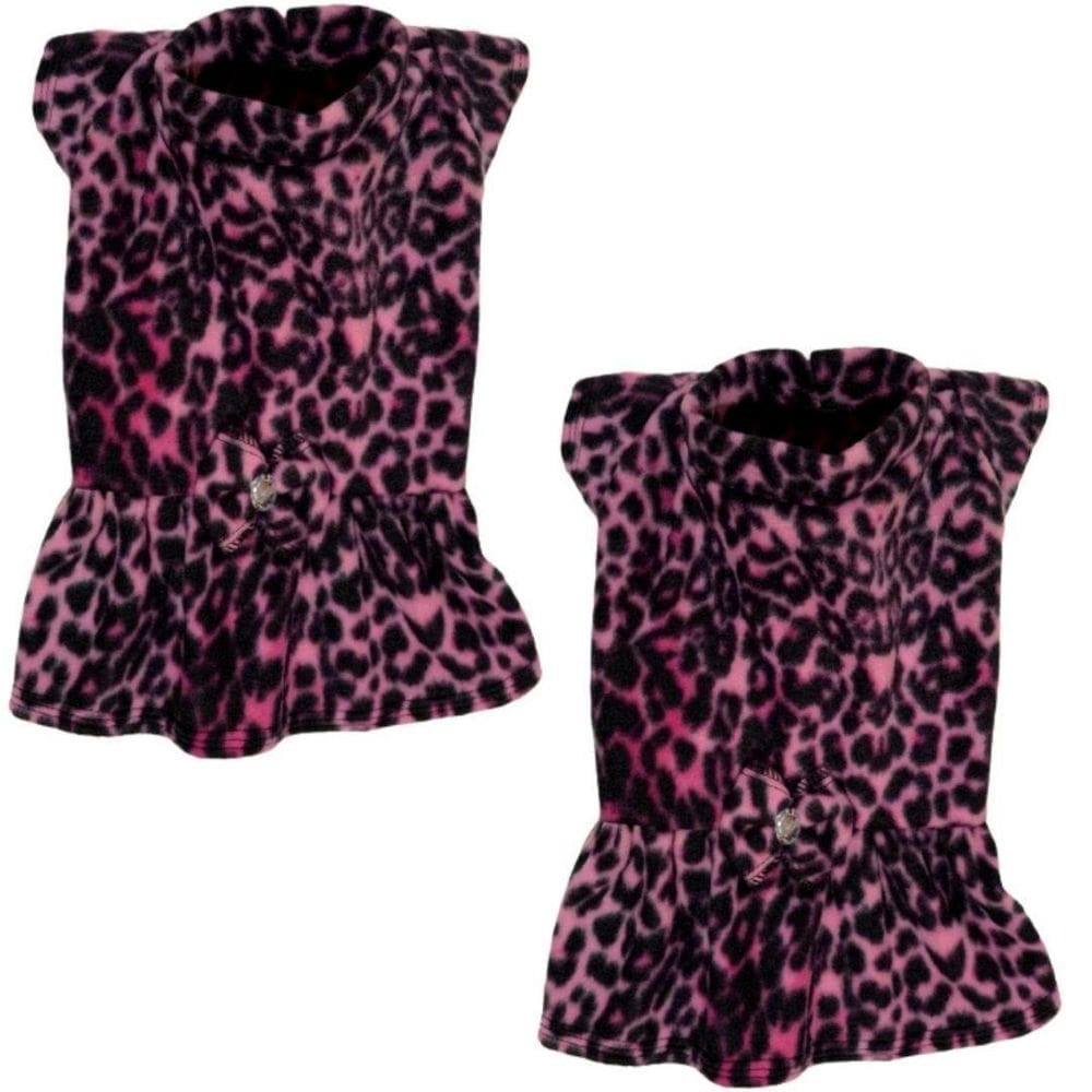 Kit 2 Roupas De Inverno Para Cães E Gatos - Vestido Soft G