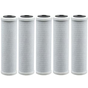 Kit 5 Refil Carbon Block 10 Micras 10x2.1/2``