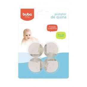 Protetor de Quina Buba - Segurança para Bebês Kit 4