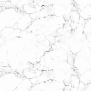 Papel de parede autoadesivo mármore branco com preto 45x500