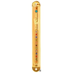 Mezuzá Judaico Luxo + Pergaminho - De Israel