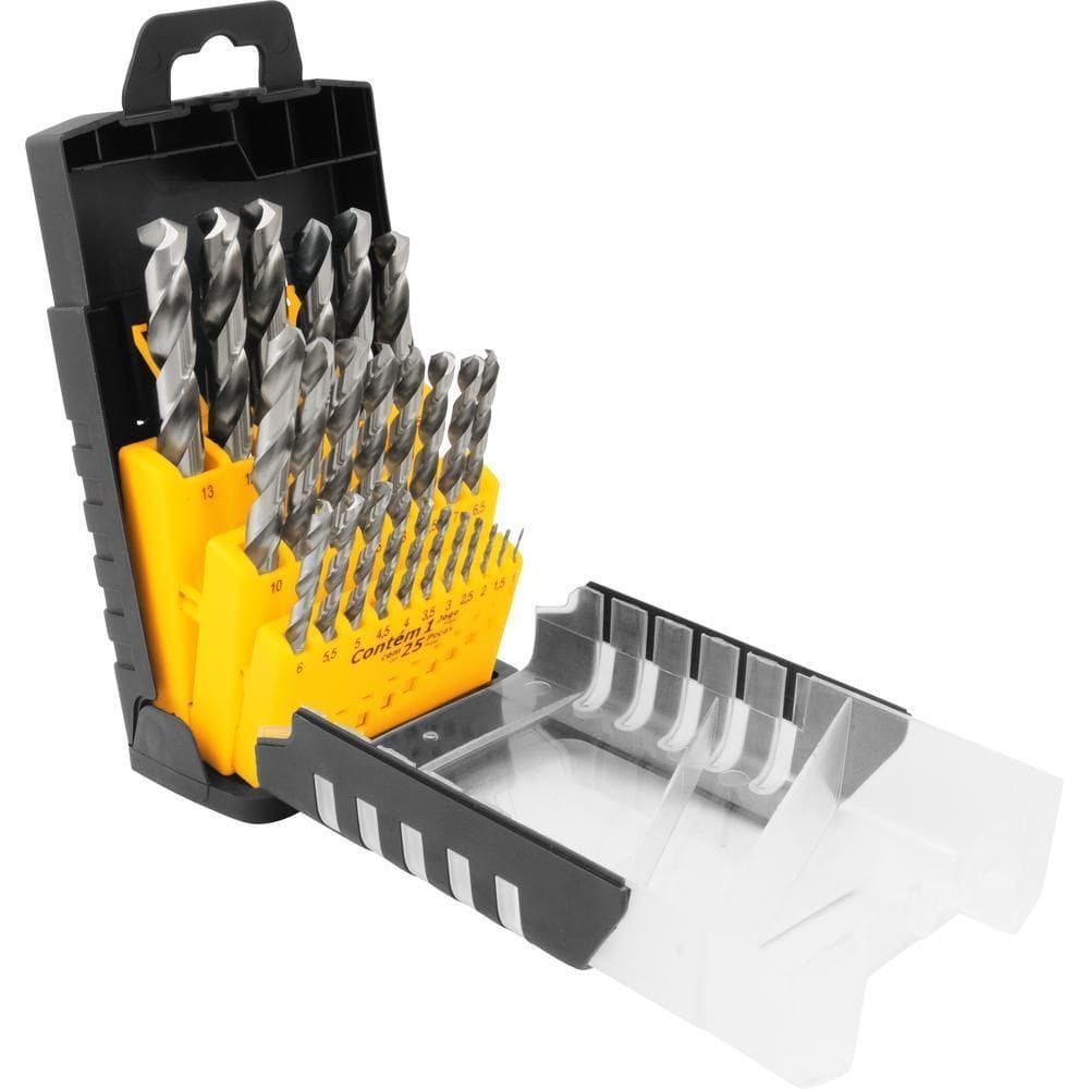 Jogo Broca Din 338 Hss 113Mm 25 Peças - Vonder