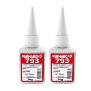 Kit 2 Cola Instantânea Adesivo Multiuso Forte Promabond 793