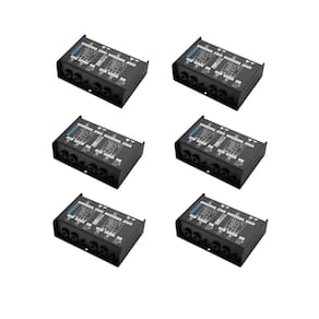 Kit 6 Direct Box Passivo Duplo Wireconex WDI 500.2 Casador de impedância