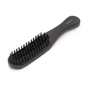Escova De Barba Cabelo Masculina Black Longa Vertix