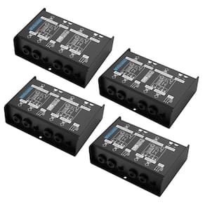 Kit 4 Direct Box Passivo Duplo Wireconex WDI 500.2 Casador de impedância