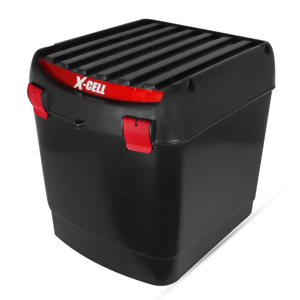 Baú Motoboy Reforçado 100 Litros Tampa Removível X-Cell