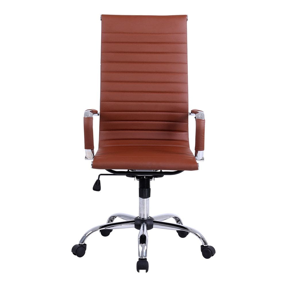 Cadeira Escritorio Diretor Giratoria Premium Tabaco MAXOFFICE