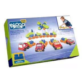 Blocos De Montar Infantil Maquinas 68 Peças Dismat XK100