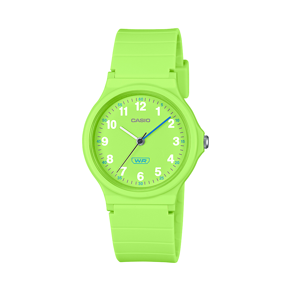 Relógio CASIO feminino analógico bio verde LQ-24B-3BDF